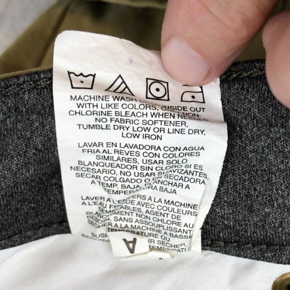 Lee Mens Pants Size 29x32 Hemmed Extreme Motion Khaki Casual Straight Tapered Po - Picture 9 of 13